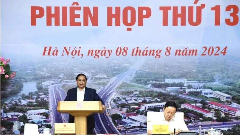 Thủ tướng Phạm Minh Chính chủ trì Phiên họp thứ 13 Ban Chỉ đạo Nhà nước các công trình, dự án quan trọng quốc gia, trọng điểm ngành giao thông vận tải.