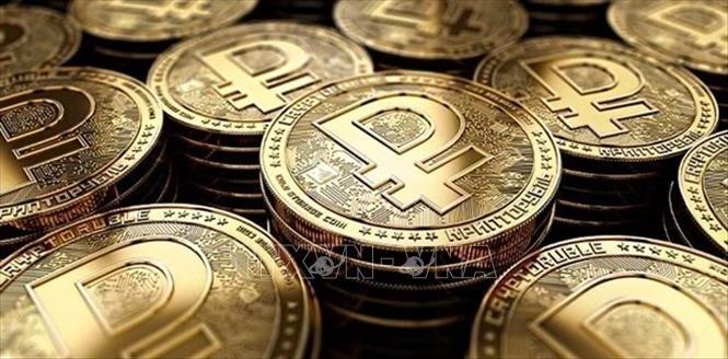 Đồng ruble kỹ thuật số của Nga. Ảnh: coingeek.com/TTXVN
