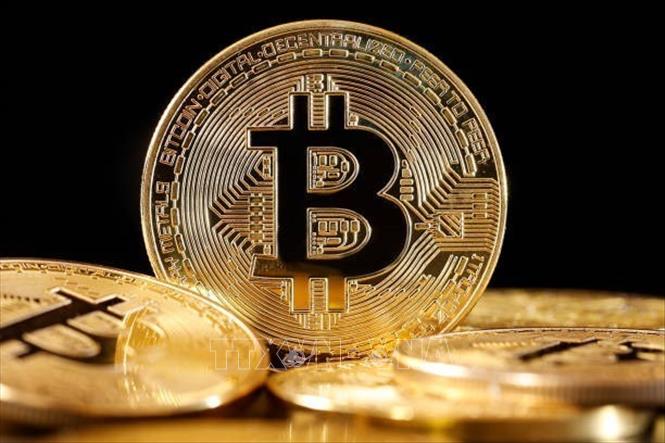 Đồng tiền điện tử bitcoin. Ảnh: Getty Images/TTXVN
