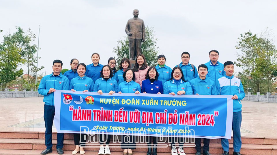 Huyện Đoàn Xuân Trường tổ chức đi thăm địa chỉ đỏ nhằm giáo dục truyền thống cách mạng cho đoàn viên, thanh niên.