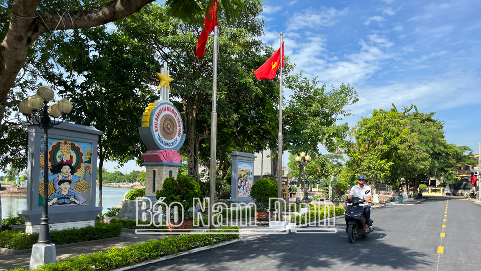 Hồng Quang về đích nông thôn mới kiểu mẫu