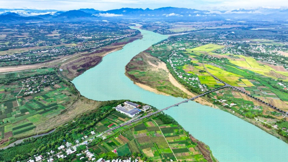 Quảng Nam: Khởi công xây cầu vượt sông Thu Bồn
