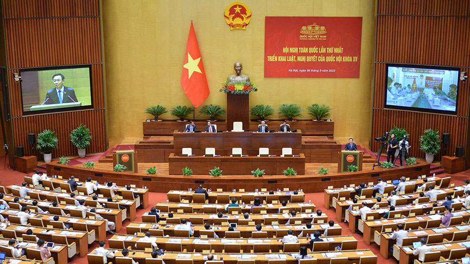 Quang cảnh hội nghị.