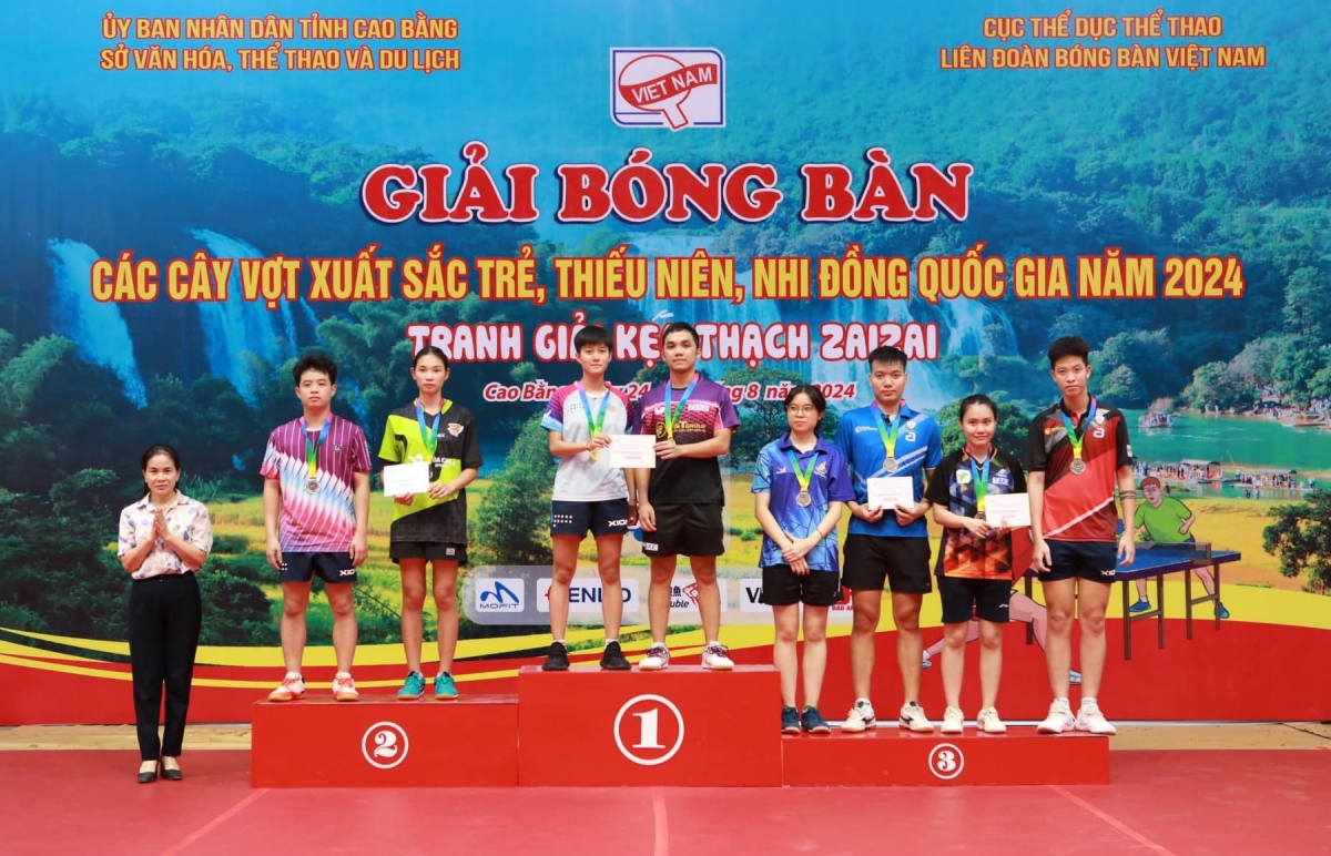 CAND - T&T áp đảo ở giải bóng bàn trẻ quốc gia 2024