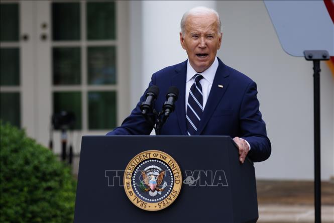 Tổng thống Mỹ Joe Biden. Ảnh: Kyodo/TTXVN
