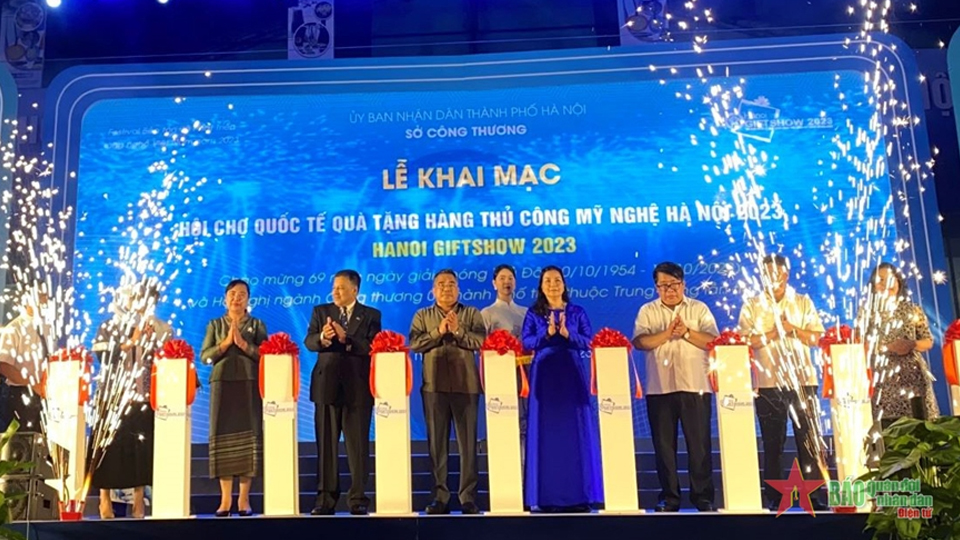 Hà Nội: Tổ chức Hội chợ quốc tế Quà tặng hàng thủ công mỹ nghệ