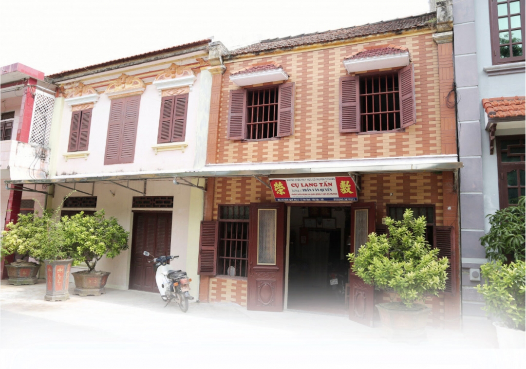 Ngôi nhà cổ của gia đình ông Trần Văn Quyến được giữ gìn từ đời này sang đời khác.