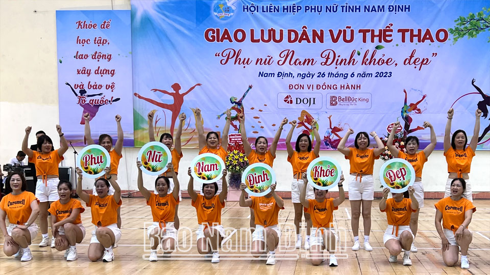 Thành phố Nam Định 
đẩy mạnh các hoạt động vì sự tiến bộ phụ nữ