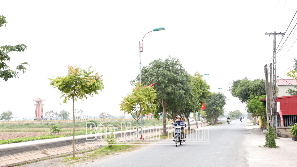 Nông thôn mới xã Xuân Phú.