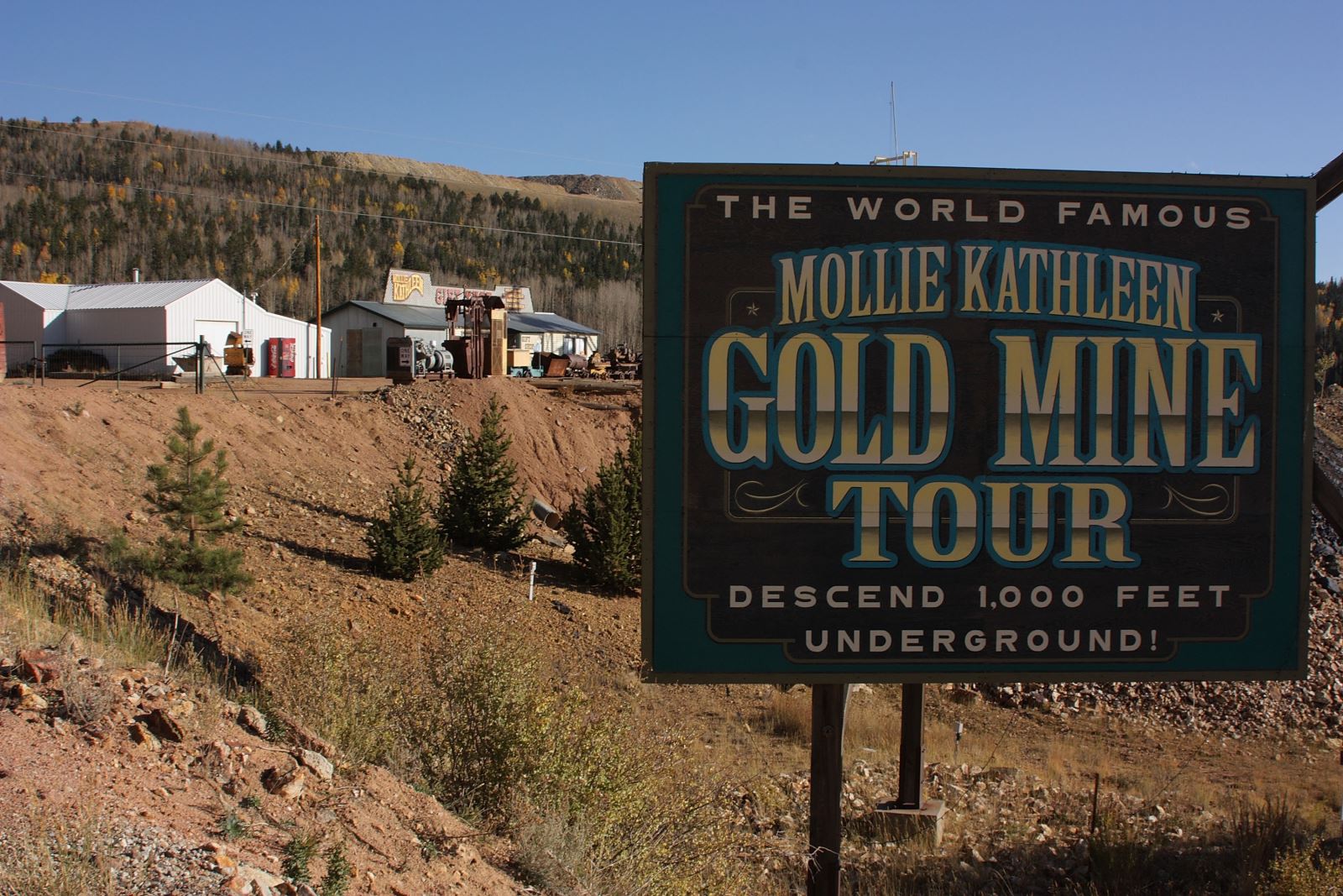 Điểm tham quan Mỏ vàng Mollie Kathleen ở Cripple Creek, Colorado. Ảnh: odt.co.nz
