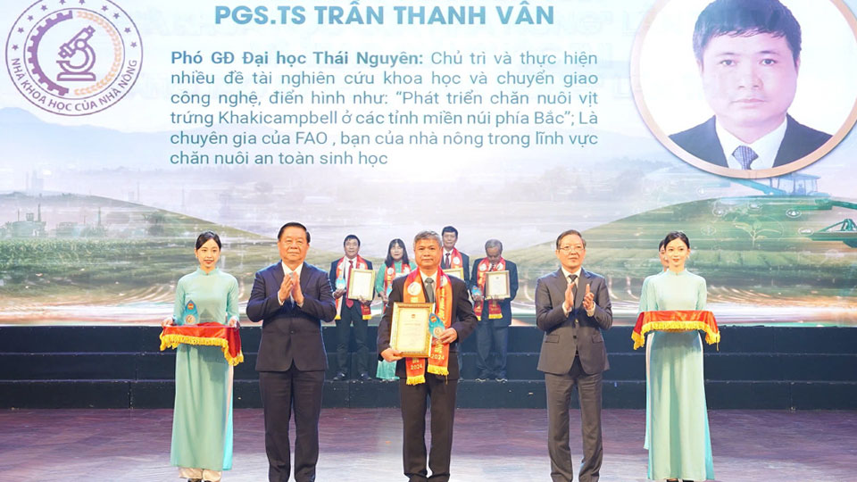 Lễ tôn vinh “Nhà Khoa học của Nhà nông lần thứ V năm 2024”