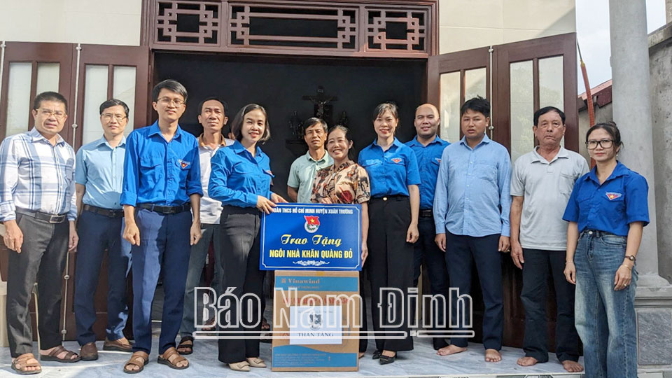 Đoàn Thanh niên Xuân Trường
với công tác an sinh xã hội