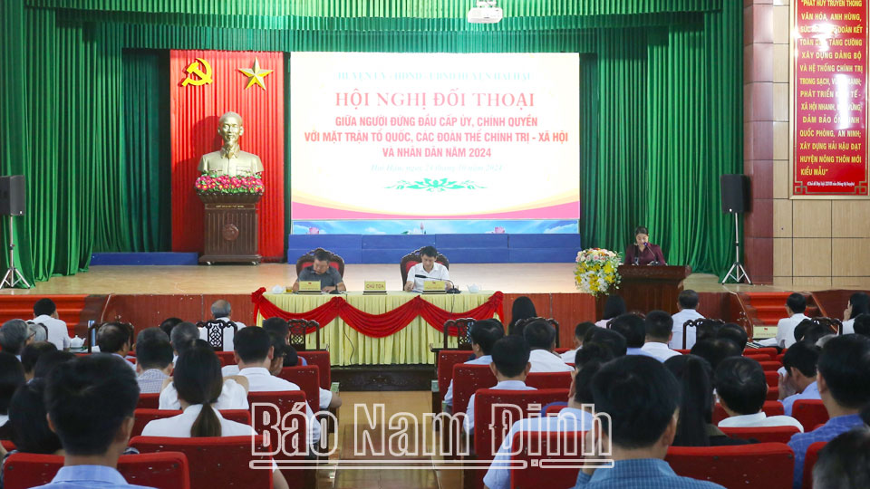 Quang cảnh hội nghị. (ĐT)