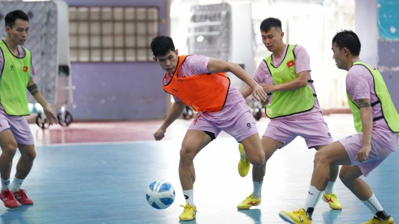 Đội tuyển Futsal Việt Nam
ưu tiên cải thiện khả năng dứt điểm