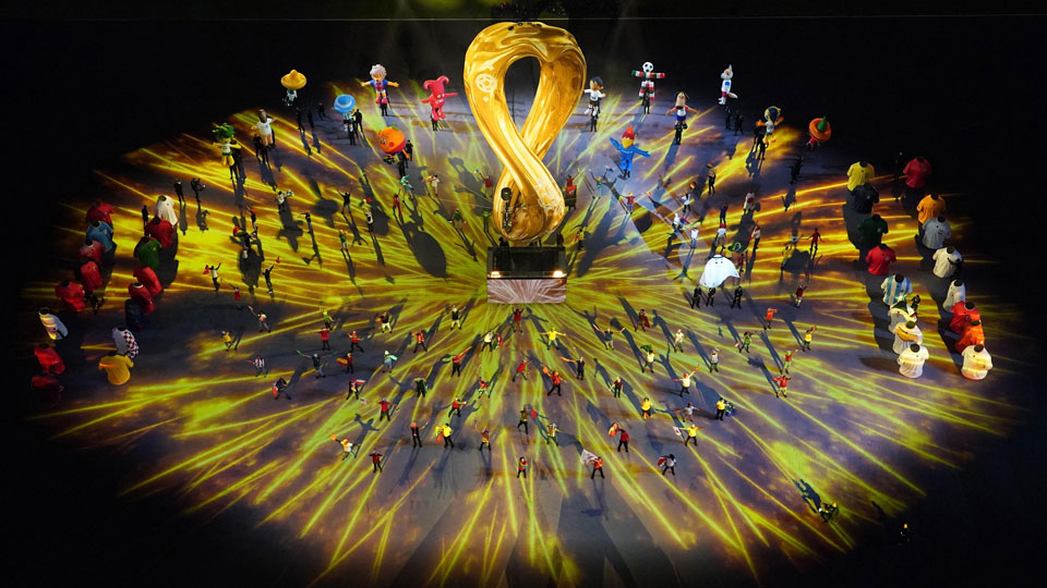 Lễ khai mạc World Cup 2022: Bữa tiệc ánh sáng đầy màu sắc