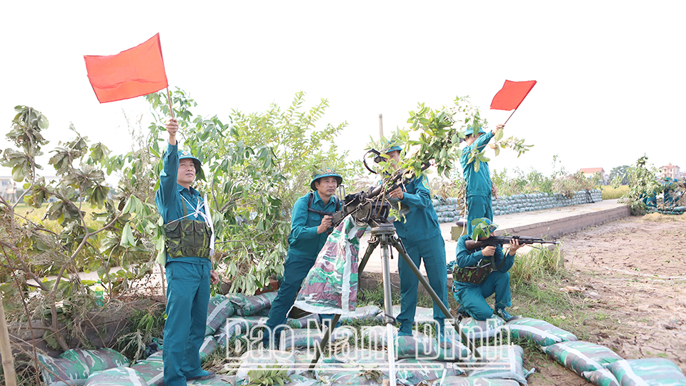 Phong trào thi đua quyết thắng trong lực lượng vũ trang huyện Xuân Trường
