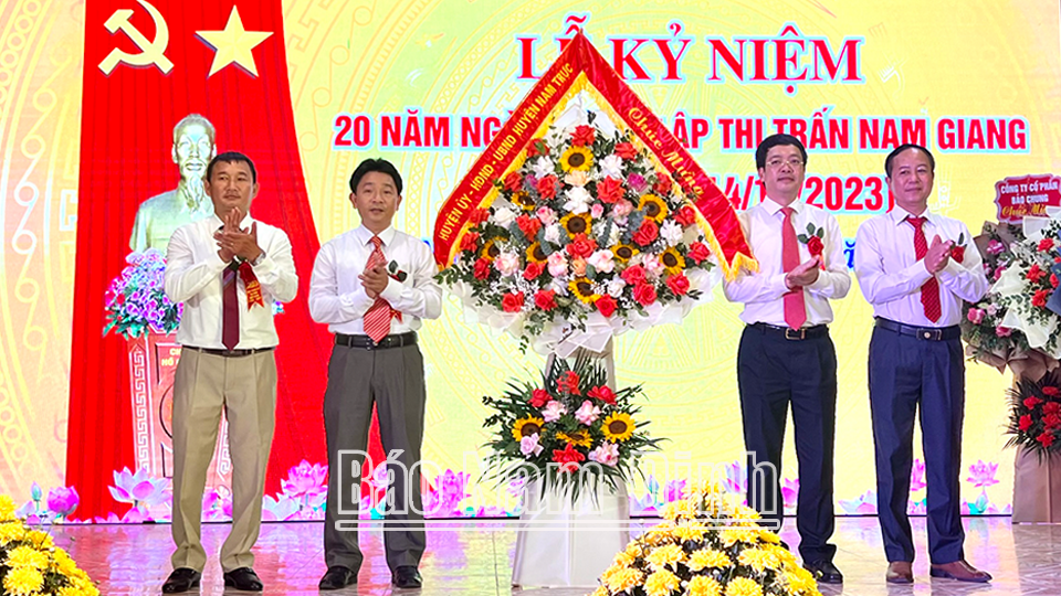 Thị trấn Nam Giang kỷ niệm 20 năm ngày thành lập