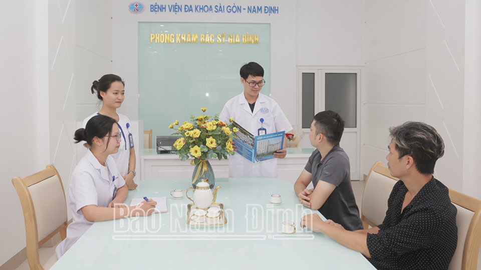 Phòng khám Bác sĩ gia đình, Bệnh viên Đa khoa Sài Gòn – Nam Định tư vấn dự phòng trước phơi nhiễm HIV (PrEP) và các bệnh truyền nhiễm.
