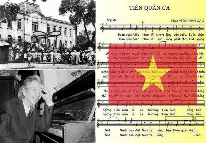 Nhạc sĩ Văn Cao được coi là Cây cổ thụ của nền nghệ thuật Việt Nam. Những bài hát của ông đã đi cùng những năm tháng quan trọng nhất của đất nước khi trải dài từ thời kỳ đầu của nền tân nhạc cho đến những bản tình ca ra đời trong khói lửa chiến tranh và cả những năm tháng hoà bình. Ảnh: TTXVN