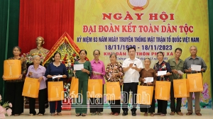 Đồng chí Chủ tịch UBND tỉnh dự Ngày hội Đại đoàn kết toàn dân tộc tại xã Yên Cường