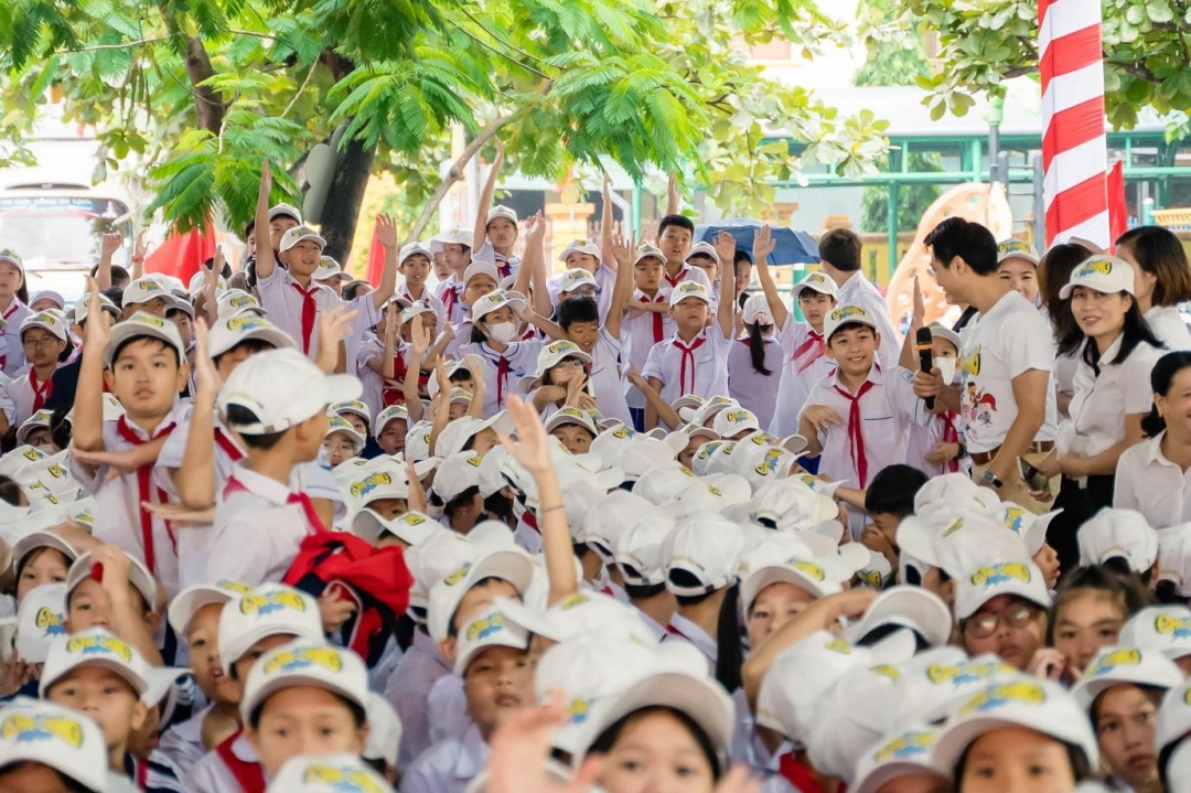 Cha-Ching đã, đang và sẽ tiếp tục gieo mầm kiến thức tài chính cho mọi trẻ em Việt Nam. Ảnh: BTC.

