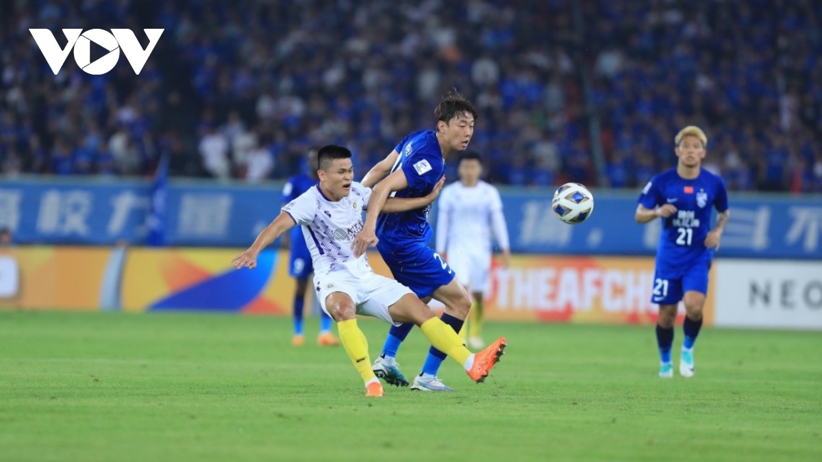 CLB Wuhan thắng 2-1 trước Hà Nội FC ở lượt đi AFC Champions League 2023/2024