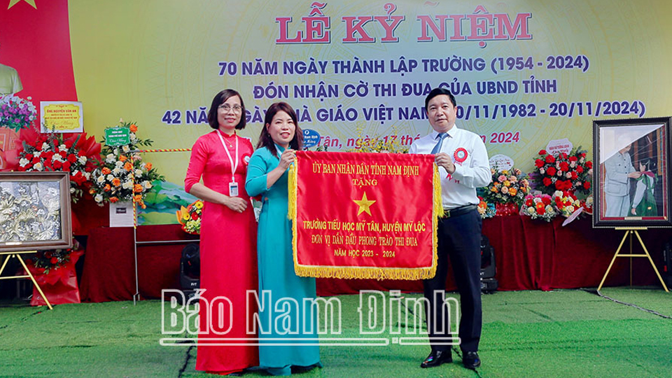 Trường Tiểu học Mỹ Tân kỷ niệm 70 năm thành lập 