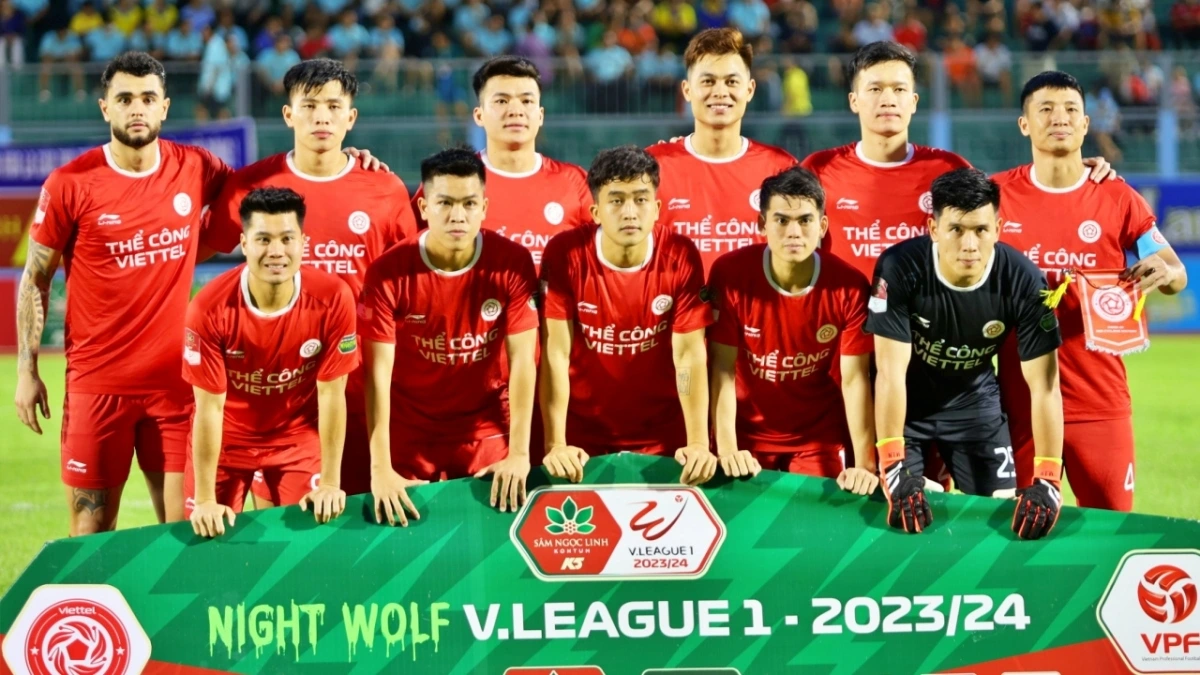 Vòng 8 V-League 24/25: Thể Công Viettel đại chiến Thanh Hóa tại sân Hàng Đẫy