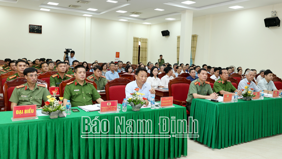 Thành phố Nam Định duy trì hiệu quả nhiều mô hình phong trào toàn dân bảo vệ an ninh Tổ quốc