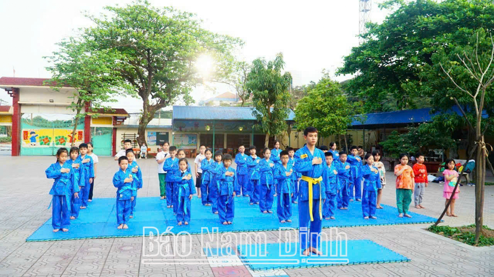 Phát triển phong trào Vovinam học đường