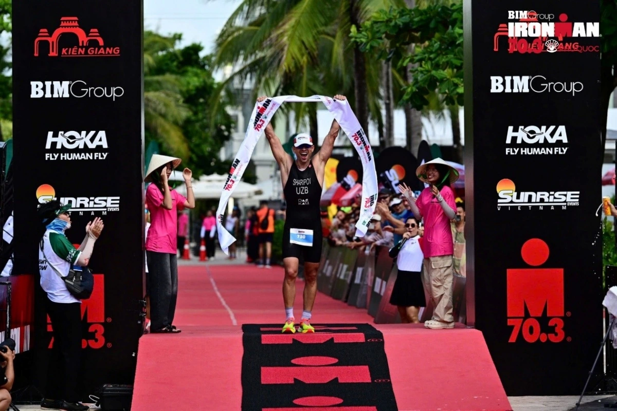 BIM Group IRONMAN 70.3 Phu Quoc 2024 chiếm trọn tình cảm của vận động viên