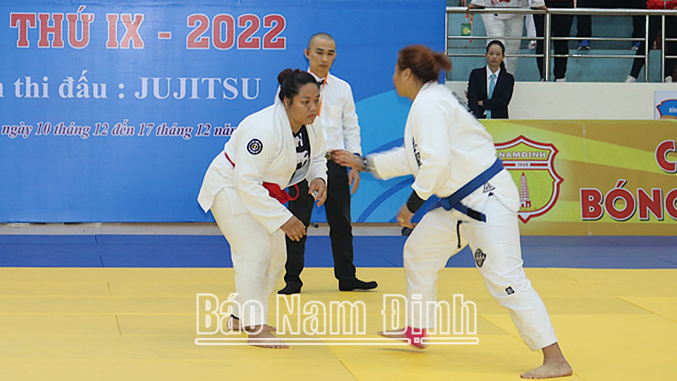 Khai mạc môn Jujitsu trong chương trình thi đấu Đại hội Thể thao toàn quốc lần thứ IX-2022