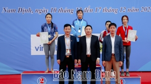 Đoàn thể thao Nam Định giành 3 Huy chương Vàng, 1 Huy chương Bạc môn Jujitsu tại Đại hội Thể thao toàn quốc lần thứ IX-2022