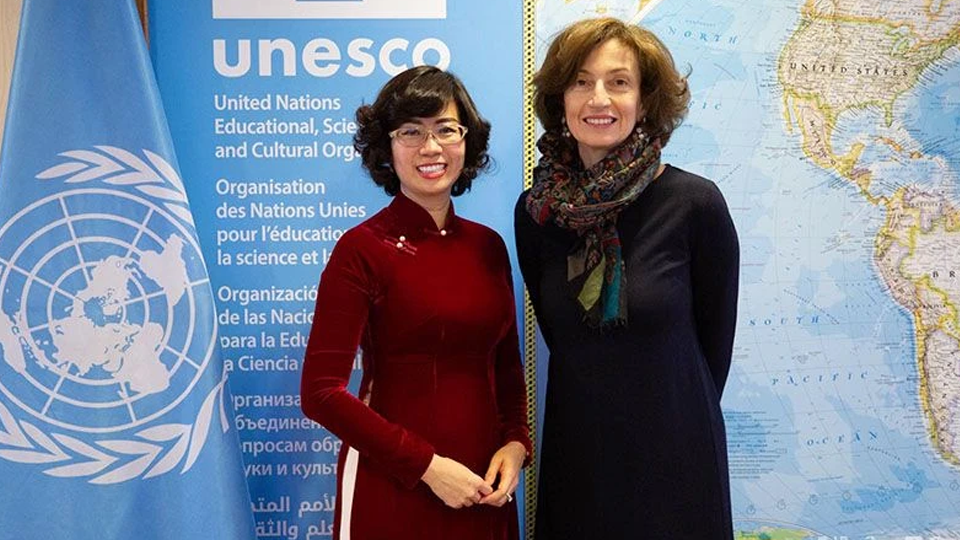 Tổng Giám đốc UNESCO đánh giá cao vai trò của Việt Nam