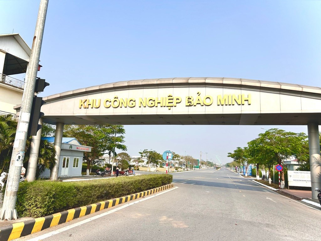 Khu công nghiệp Bảo Minh được thành lập từ năm 2007 với diện tích trên 215ha tại huyện Vụ Bản. 
