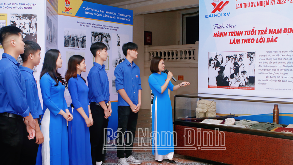 Đoàn Thanh niên Cộng sản Hồ Chí Minh tỉnh với cuộc vận động “Xây dựng giá trị hình mẫu thanh niên Nam Định thời kỳ mới”.