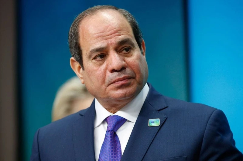 Tổng thống Ai Cập Abdel Fattah El-Sisi.
Ảnh: Reuters