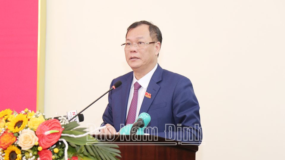 Phát biểu bế mạc của đồng chí Chủ tịch HĐND tỉnh Lê Quốc Chỉnh tại kỳ họp thứ 15 HĐND tỉnh khóa XIX, nhiệm kỳ 2021-2026