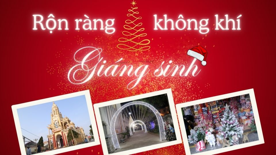 Rộn ràng không khí Giáng sinh