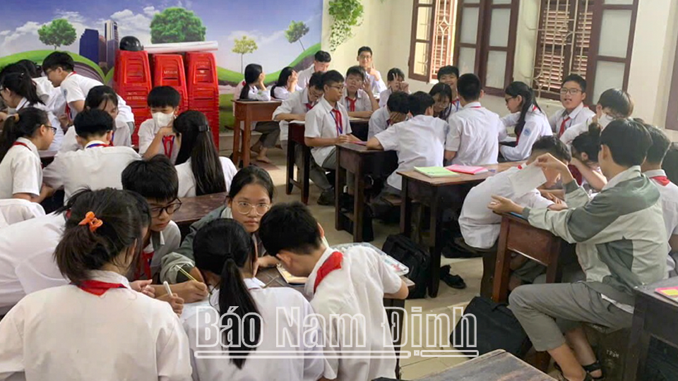 Trung tâm Hướng nghiệp và Giáo dục thường xuyên tỉnh phối hợp giáo dục đào tạo và hướng nghiệp cho học sinh