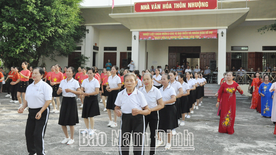 Phát triển đồng bộ hạ tầng, mạng lưới thiết chế văn hóa, thể thao: Đáp ứng yêu cầu xây dựng đời sống văn hóa cơ sở