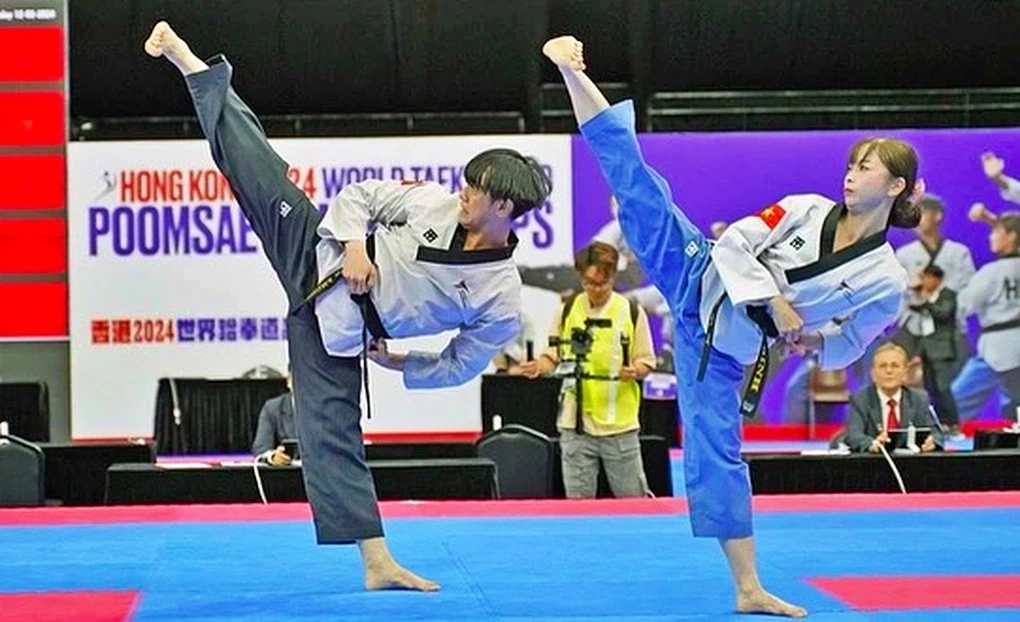 Taekwondo Việt Nam giành 3 Huy chương Vàng ở giải thế giới