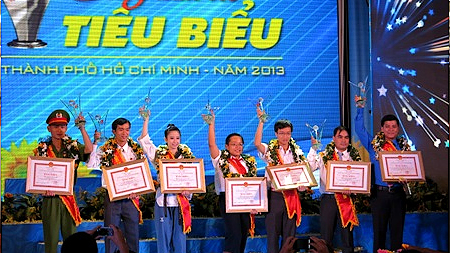 TP Hồ Chí Minh: Tuyên dương công dân trẻ tiêu biểu năm 2013