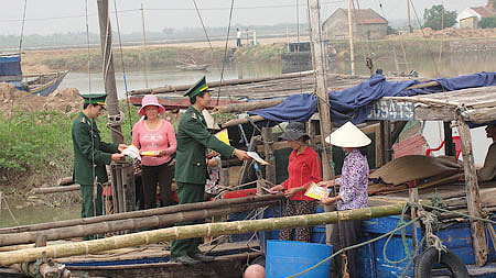 Bộ đội Biên phòng tỉnh làm tốt công tác dân vận