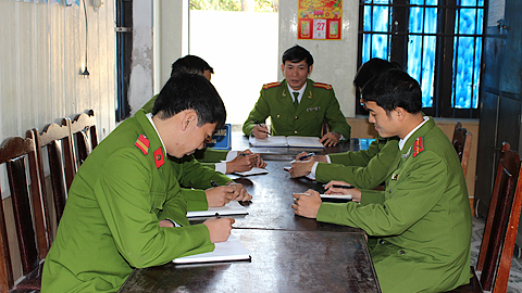 Công an Nghĩa Hưng tăng cường đấu tranh phòng, chống tội phạm