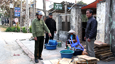 MTTQ huyện Nam Trực đẩy mạnh phong trào &quot;Toàn dân tham gia bảo đảm trật tự an toàn giao thông&quot;