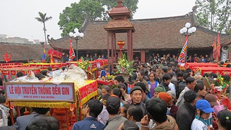 Khởi công Dự án tu bổ, tôn tạo di tích lịch sử văn hóa Đền Gin