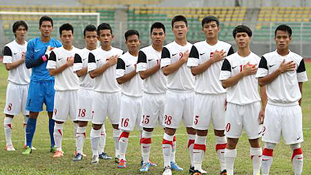Ðội U19 Việt Nam tập huấn tại Vương quốc Anh với sự hỗ trợ của CLB A-xê-nan