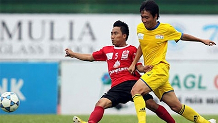 Vòng 12 Giải bóng đá vô địch quốc gia V-League 2014: Đội Sông Lam chia điểm với đội Đồng Tâm Long An