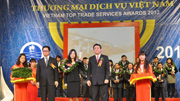 Cty CP Dược phẩm Nam Hà nhận giải thưởng &quot;Thương mại dịch vụ Việt Nam 2013&quot;